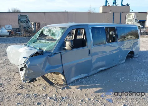 2018 Chevrolet Express 3500 Lt z USA, uszkodzony, nr VIN 1GAZGPFG1J1335403